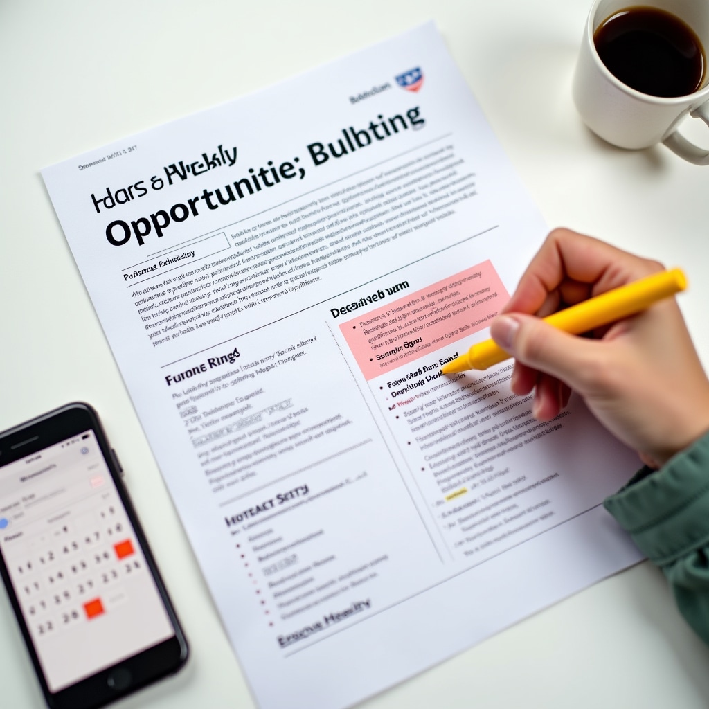 Example of personalized funding bulletin