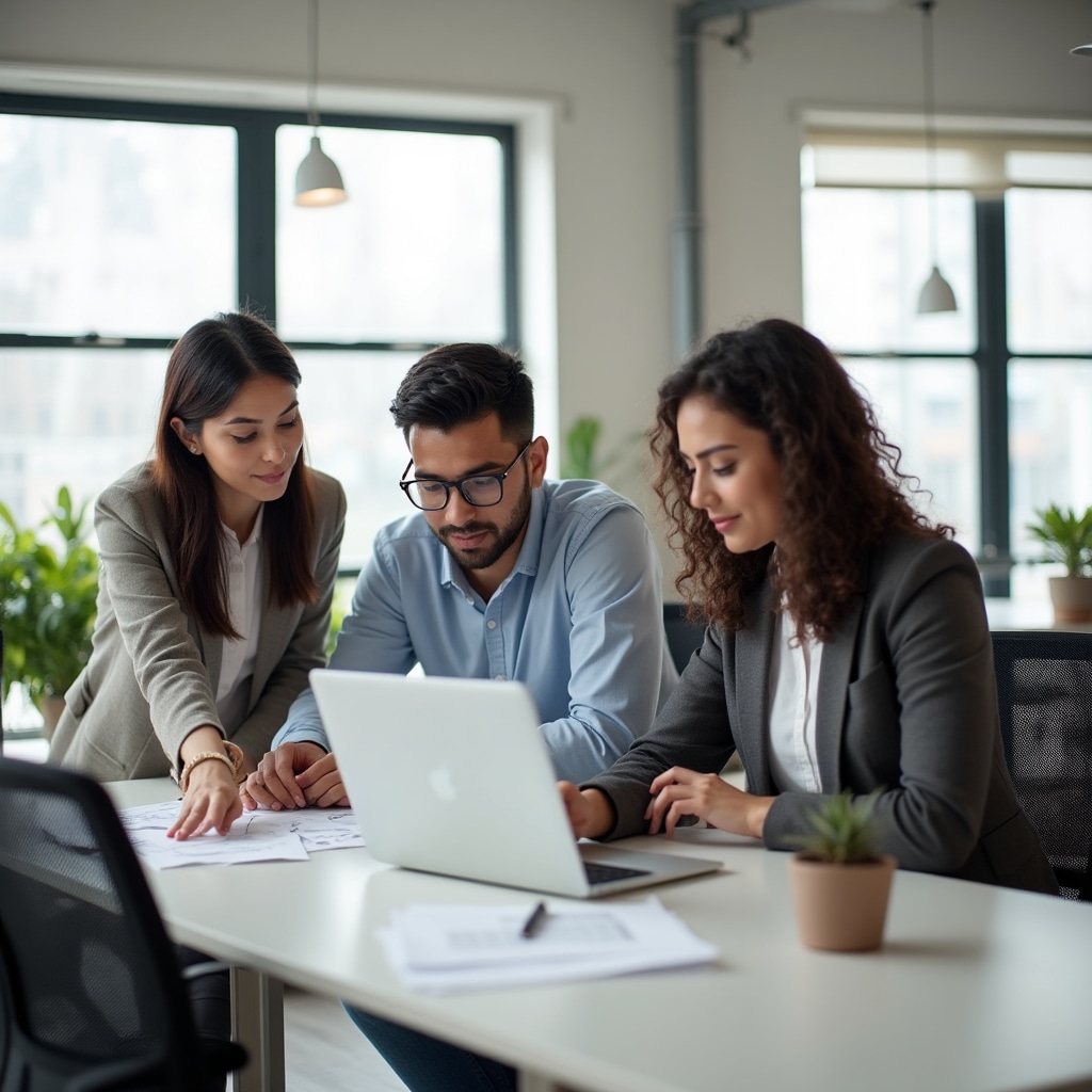Team researching funding opportunities