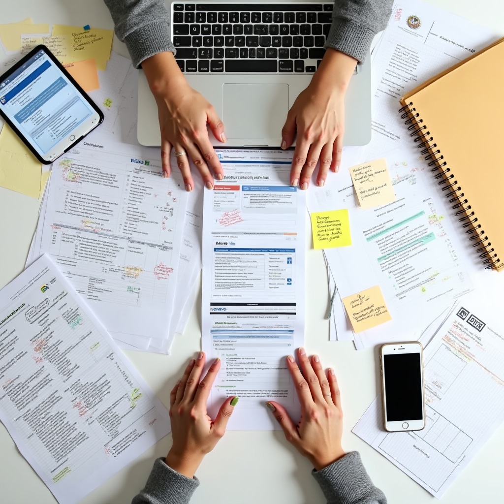 Multiple funding sources and documents