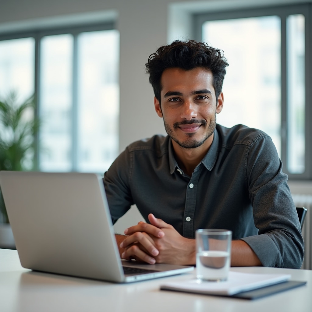 Clear service explanation on screen